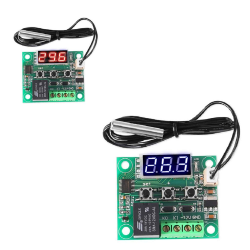 2PC XH-W1209 Temperature Controller Module LED Display Digital Thermostat Module