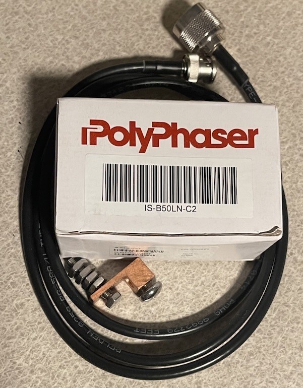 PolyPhaser Coaxial Lightning Protectors IS-B50LN-C2 Kit