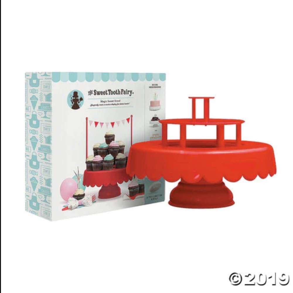 American Crafts, Magic Sweet Cake Stand Set - Red