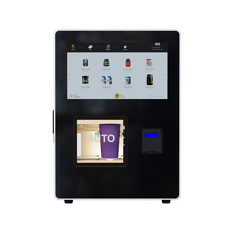 Fully Automatic GYM Self-Service Protein Shake Vending Machine Card Payment