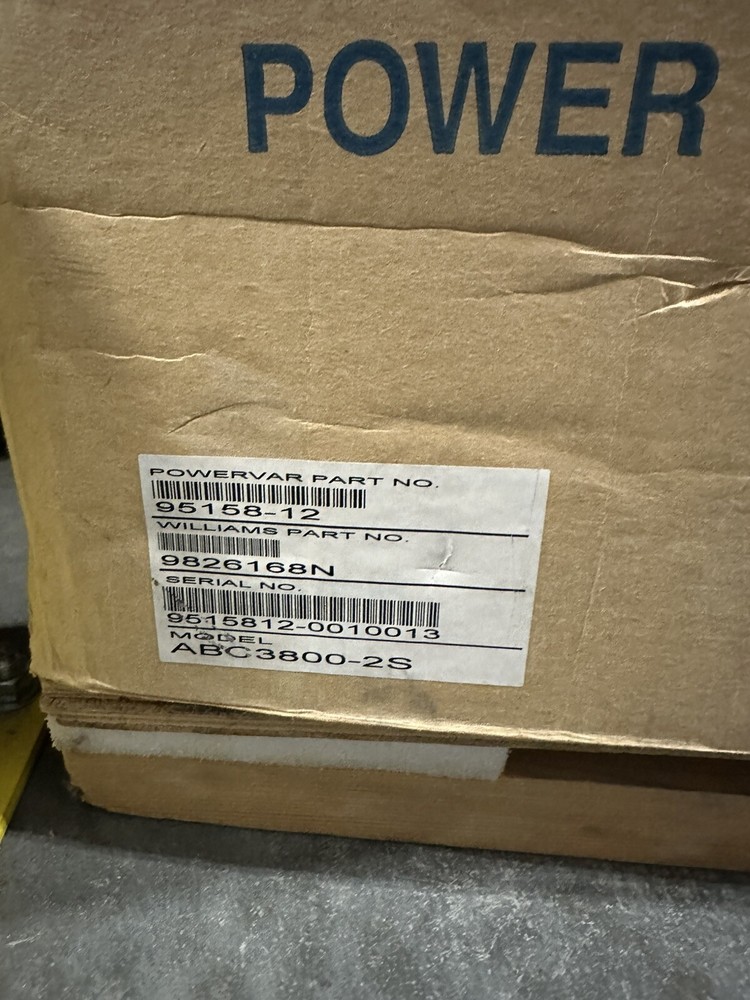 Powervar Power Conditioner Model ABC3800-2S