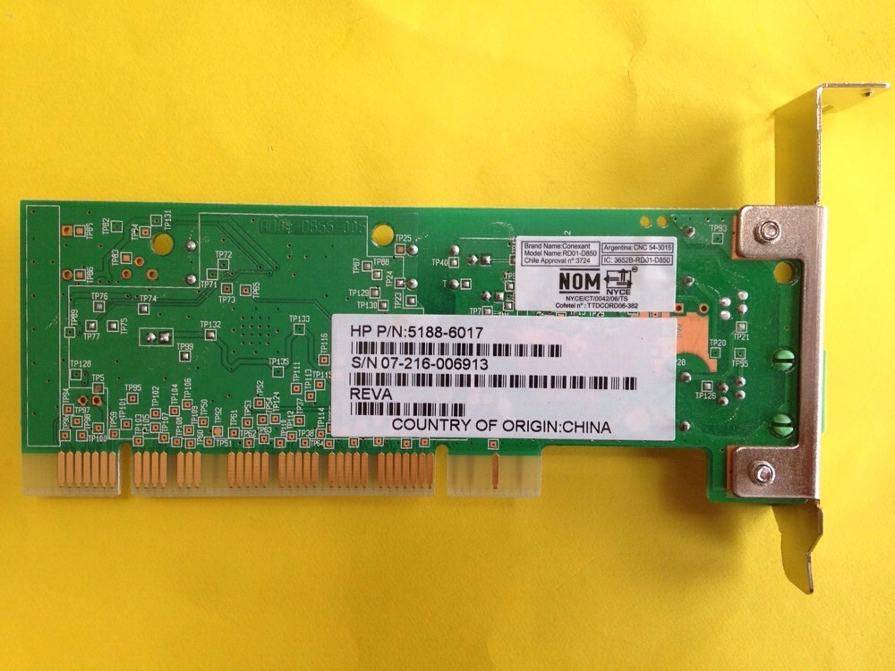 HP Modem 56K PCI Internal modem