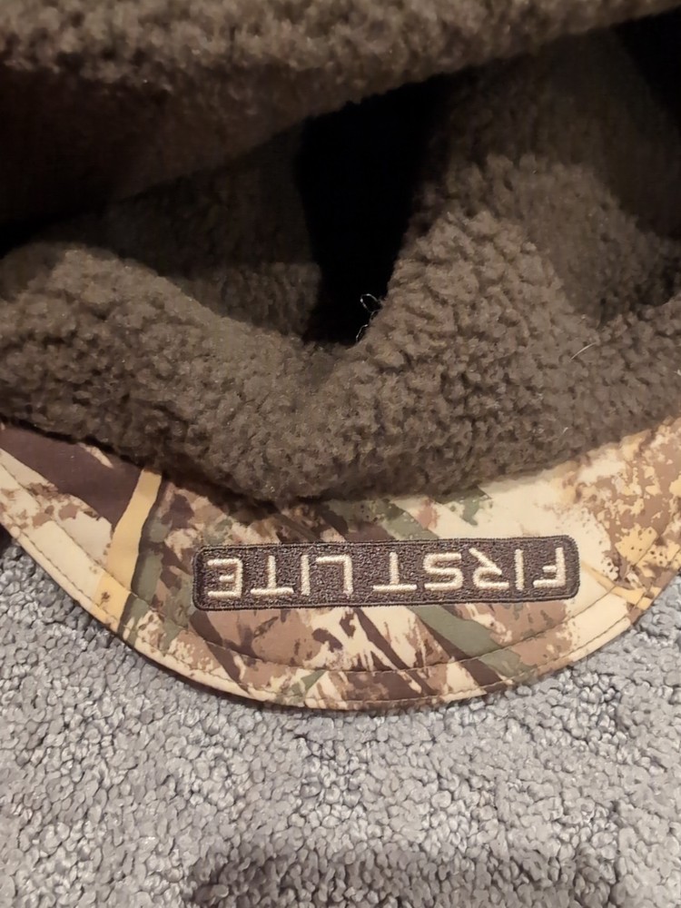 First Lite Tundra Brimmed Beanie Typha Small/Medium Excellent!