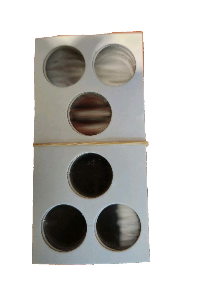 50 2x2  3 hole Guardhouse Penny Cent Dime Mylar Coin Holders Flips