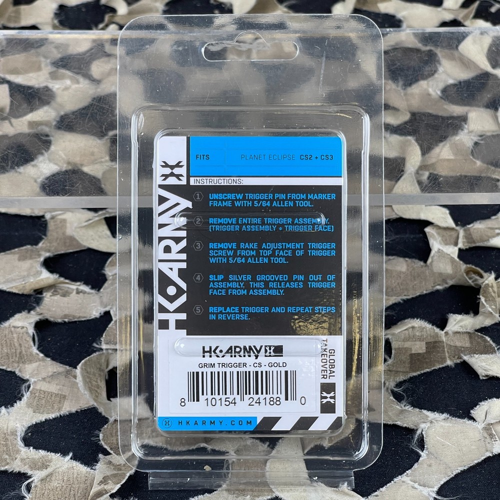 NEW HK Army CS2/CS3 Grim Death Blade Trigger - Gold