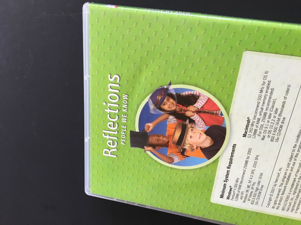Reflections: People We Know Grade 2 Student Edition On CD-ROM PC MAC NEW