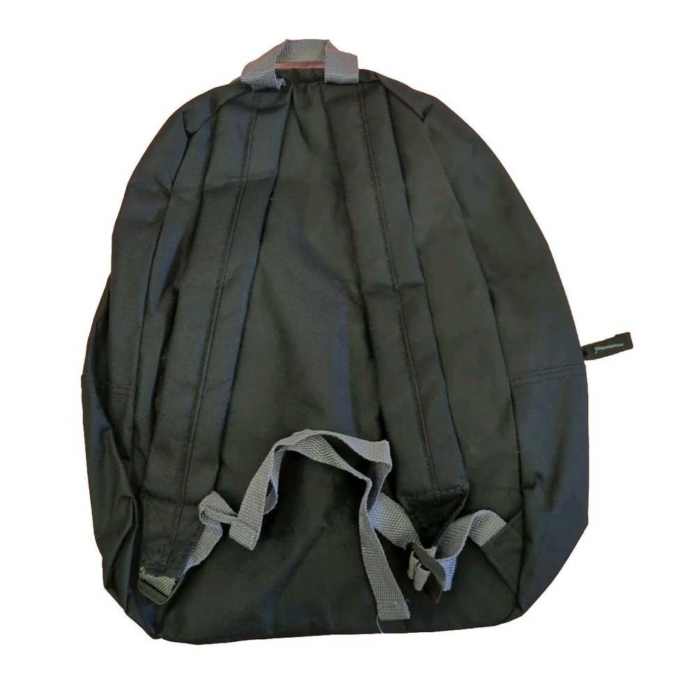 Adventure Trails Unisex Black Backpack