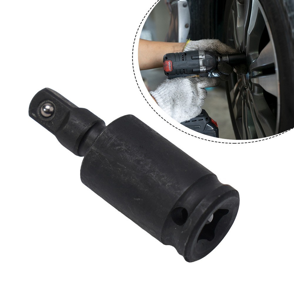 Simple Design 1/4" Pneumatic Swivel Joint Socket for Multiple Angle Use