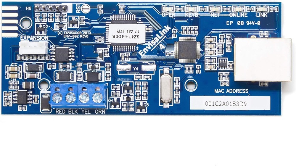 Security Interface Module for DSC and Honeywell Systems with Remote Control