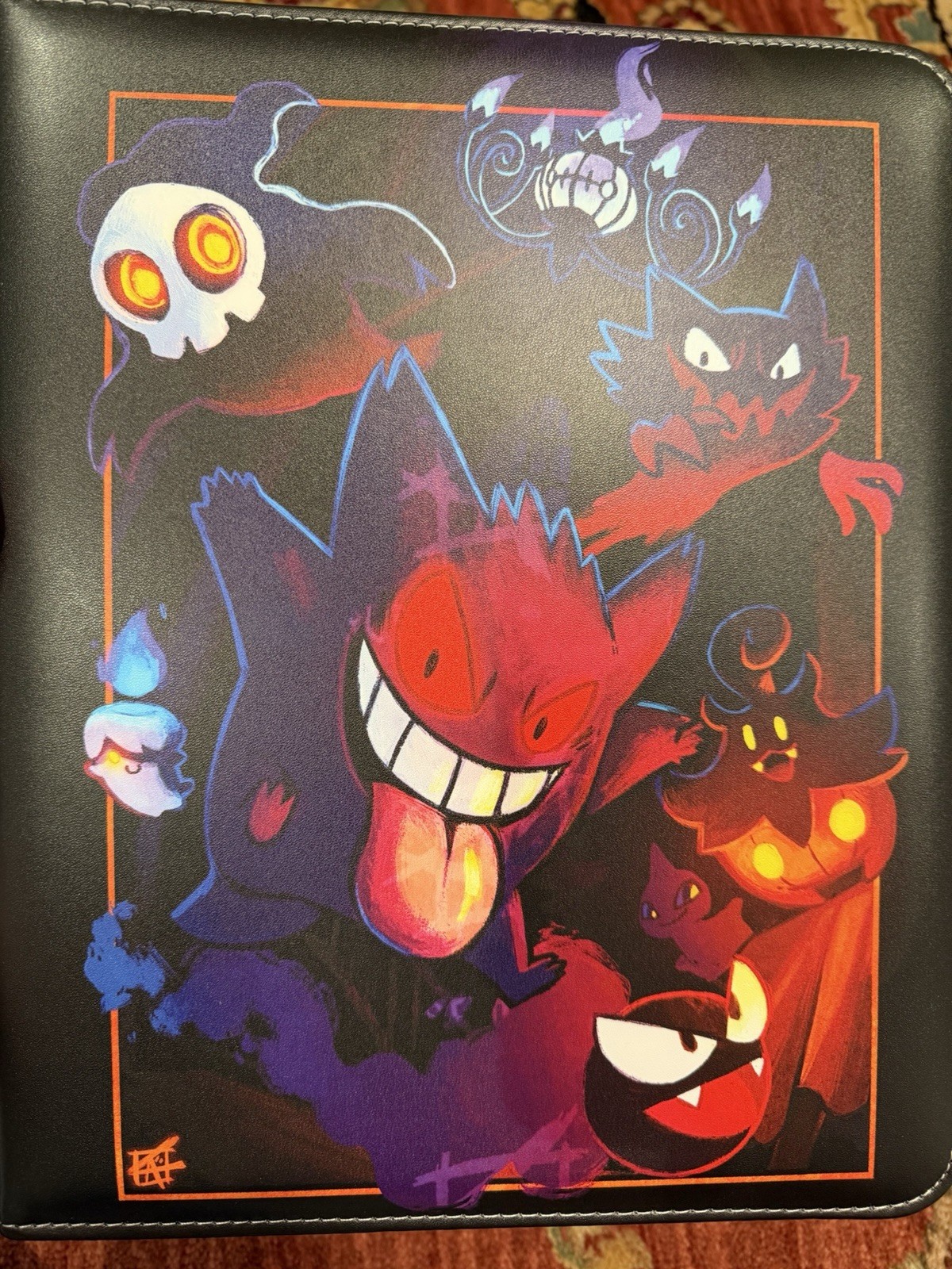 Gengar 900 Card Binder for Pokemon TCG Card9 Pocket with 50 Sleeves new