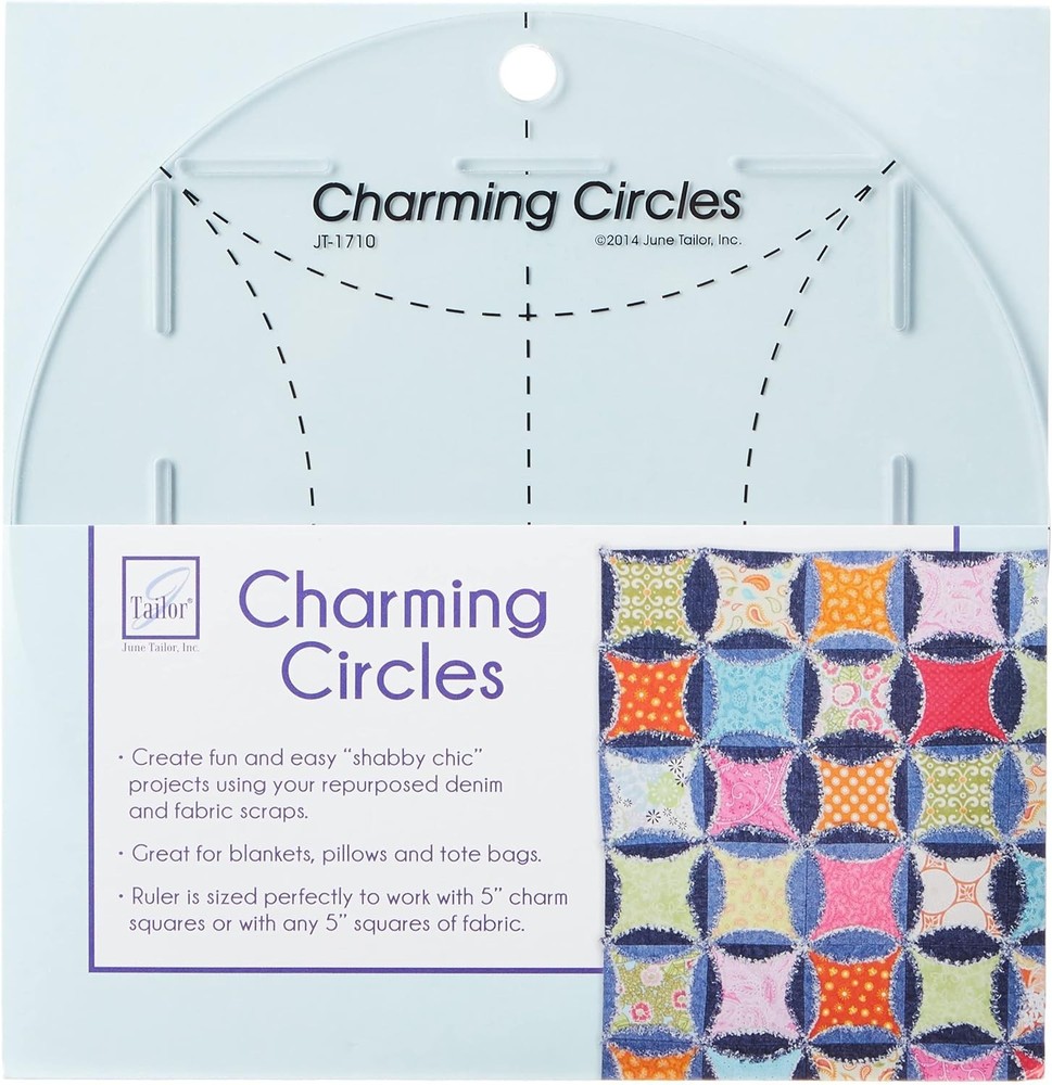 Transparent Charming Circles Ruler