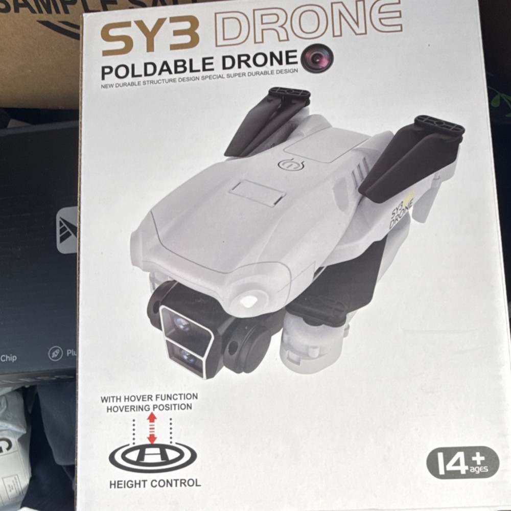 SY3 Foldable Drone 4K HD Camera Height Control Hover Function