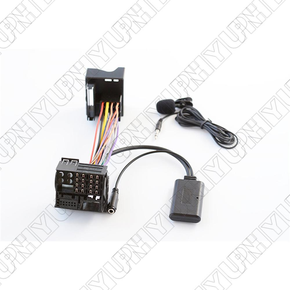 12Pin Car AUX Bluetooth 5.0 Adapter Module Cable + Mic For BMW Z4 X3 E83 E85 E86