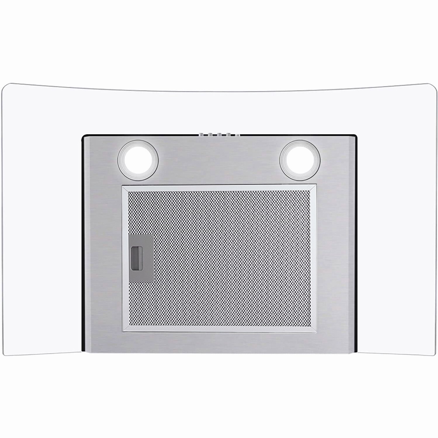 30in Kitchen Wall Mount Range Hood 450CFM Tempered Glass Vented 3-Speed Fan New