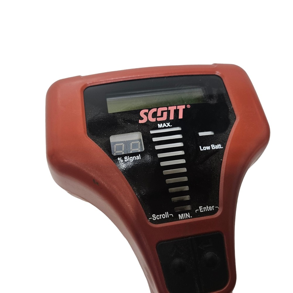 Scott Safety Pak Tracker Hand Held Receiver Assembly 200397-02 Pak-Tracker