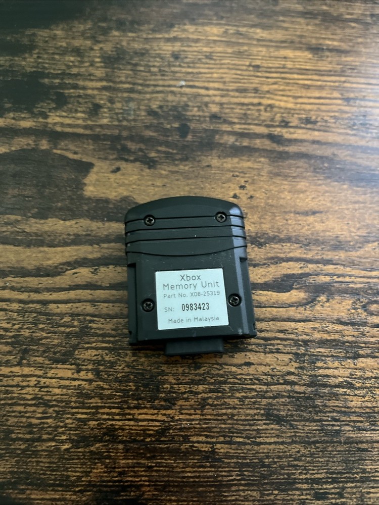 Microsoft Xbox OEM Original Memory Unit Card