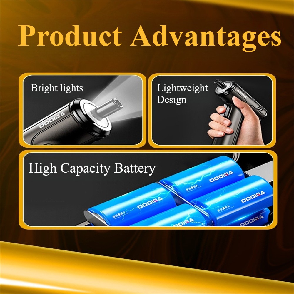 91 IN 1 Cordless Electric Screwdriver Kit Rechargeable Screwdriver Bit Set