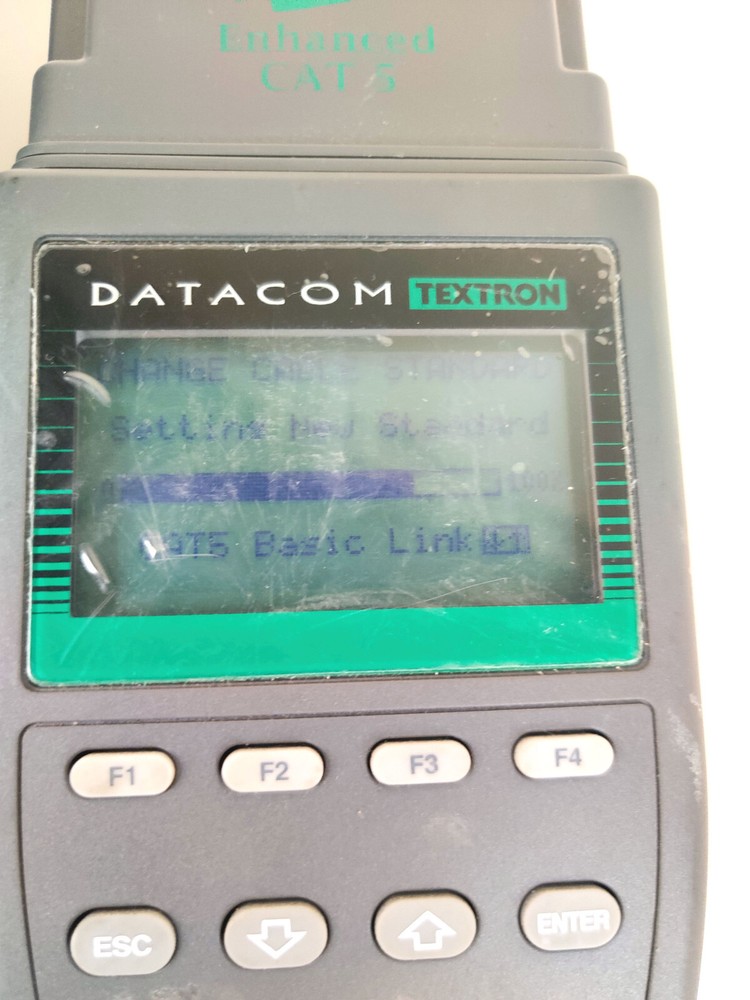Datacom Technologies LANcat System 6 Cat 5 Cable Tester Analyzer