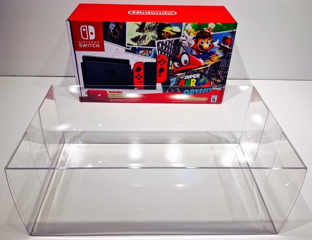 1 Console Box Protector Nintendo SWITCH MARIO ODYSSEY / SPLATOON System Boxes