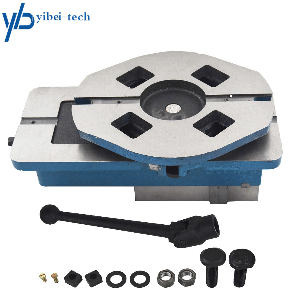 4'' Lockdown Vise Precision CNC Milling Machine Bench Clamping Vice W/Base