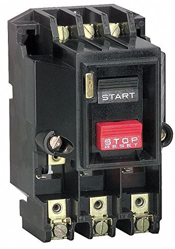 Square D Push Button Manual Motor Starter, Enclosure NEMA Rating No...