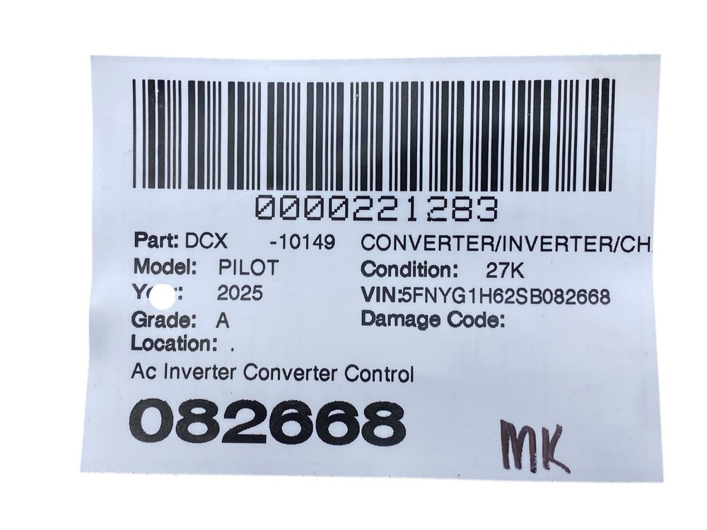 2023-2025 Honda Pilot OEM