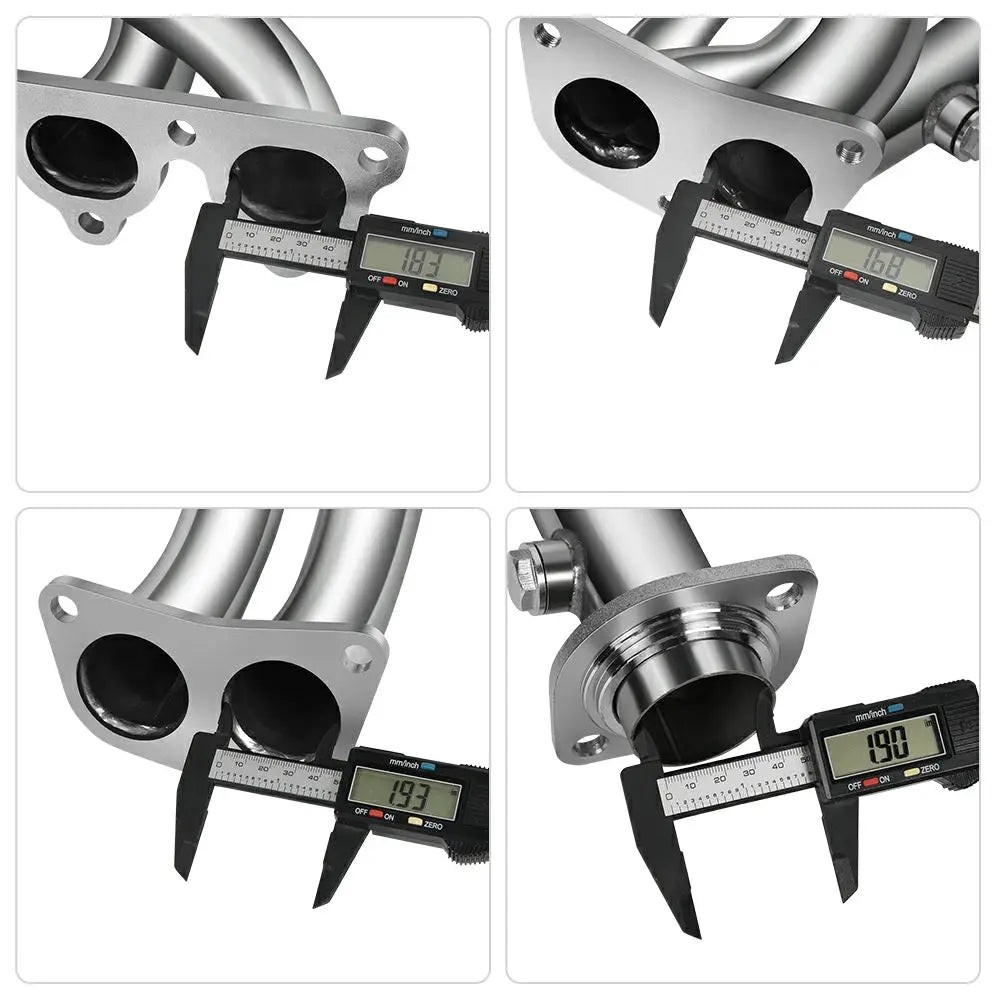 Stainless Steel Header For 88-00 Honda Civic 4/5/6Gen D-Series D15 1.5L D16 1.6L