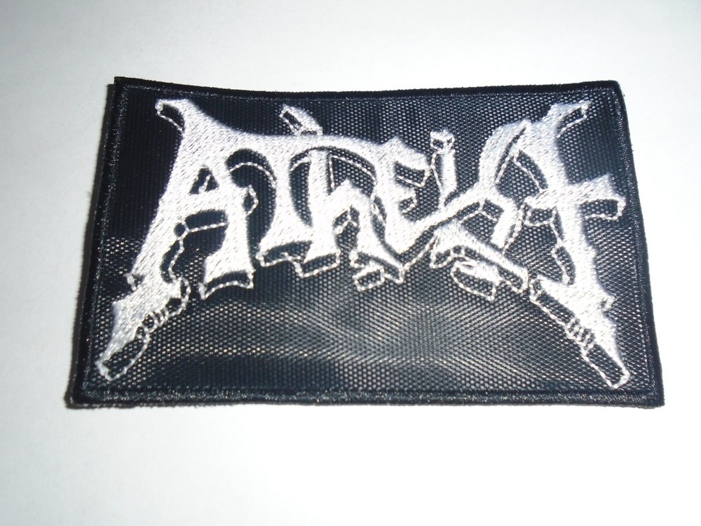ATHEIST THRASH METAL EMBROIDERED PATCH