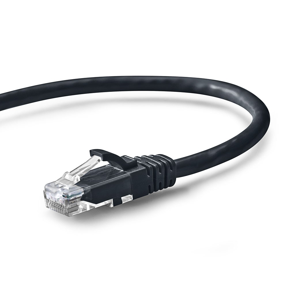 NavePoint Cat6 UTP Ethernet Network Patch Cable UL Listed, 50 FT Black