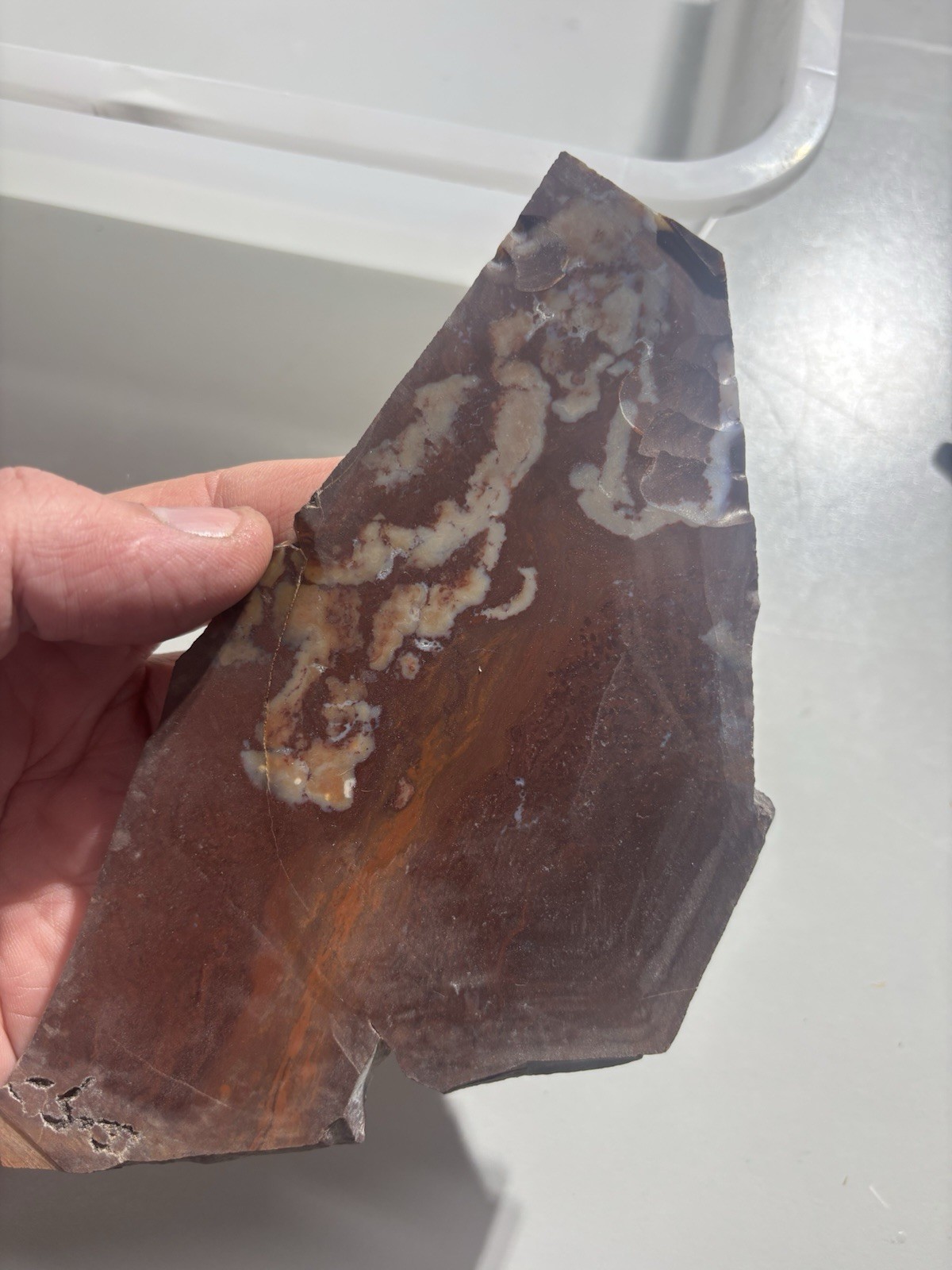 Heat Treated Poka Dot Agate Flint Knapping Arrow Heads Material Test Flaked