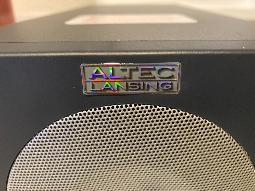 Altec Lansing ADA995 4-Piece Computer Speakers New Open Box UNTESTED