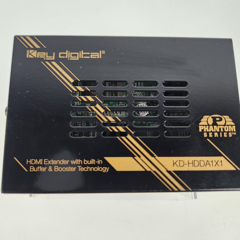Key Digital  HDMI/DVI Distribution Amp KD-HDDA1X1 NO AC ADAPTER UNTESTED