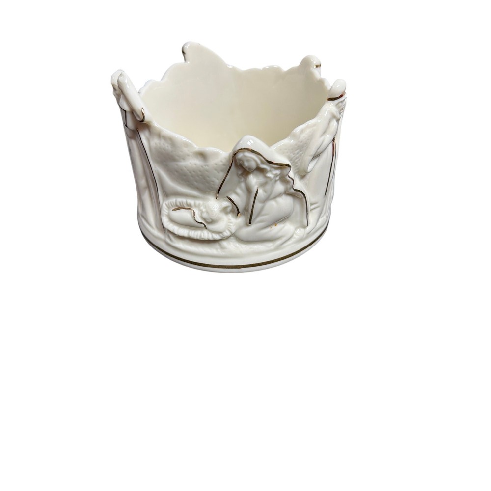 Mikasa Pillar Nativity Candleholder