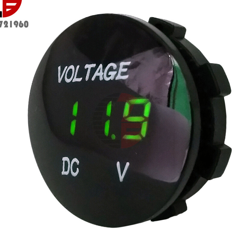DC 12V LED Panel Digital Voltage Volt Meter Display Voltmeter Motorcycle Car