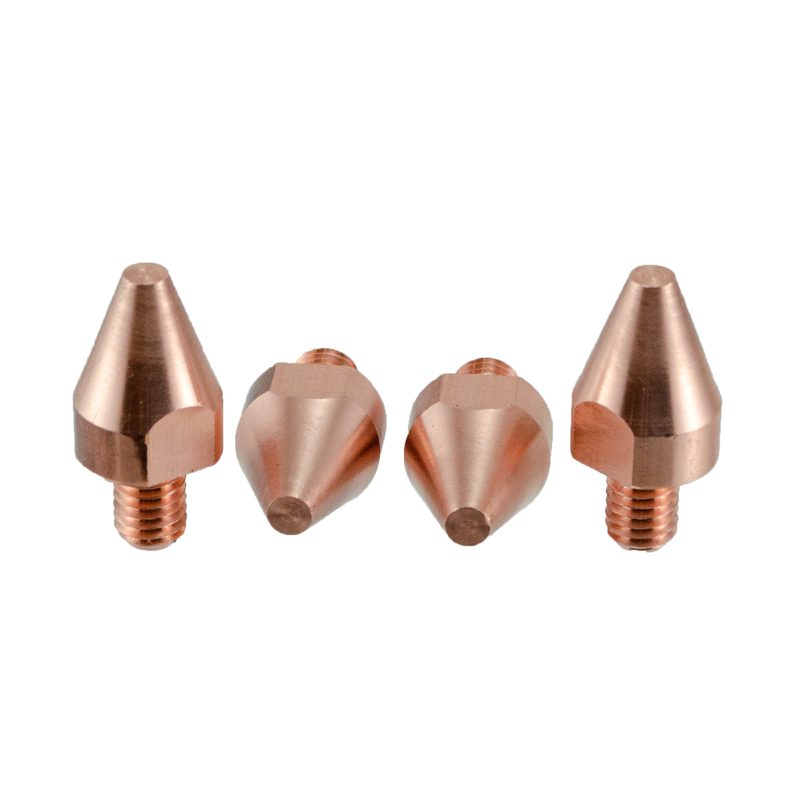 Chicago Electric Fit Spot Welding Tips 1/8" Contact Area 2 Pairs