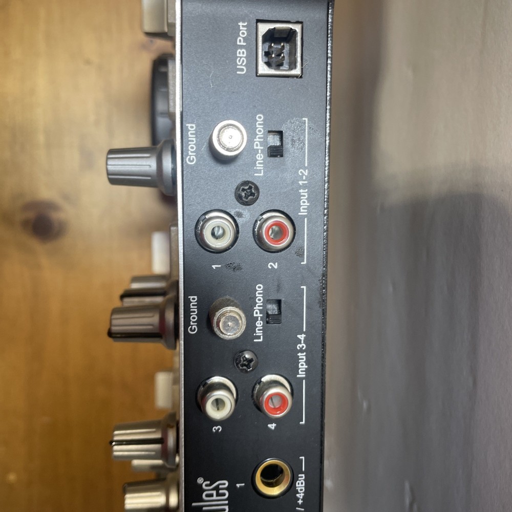 Hercules Dj Console Rmx Dj Controller 4-in/4-out Audio Interface Untested Parts