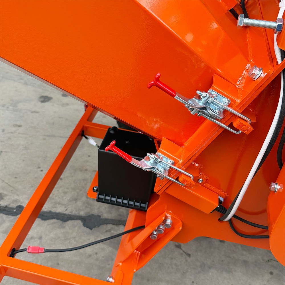 6'' 18hp Wood Chipper 450cc Gas Powered E-start 4-Wheel 12V/9A FREE SHIPPING