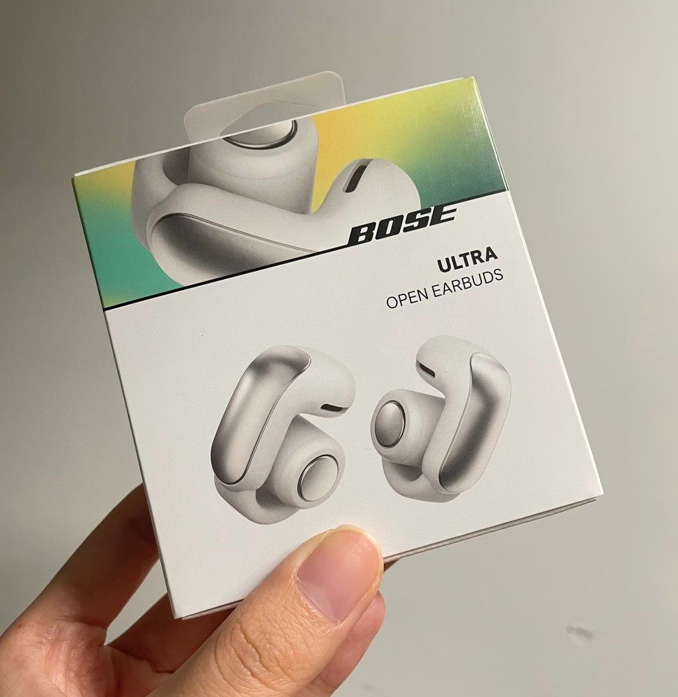NEW SEALED BOSE ULTRA OPEN-EAR WIRELESS BLUETOOTH OPEN CLIP ON EARPLUG - WHITE
