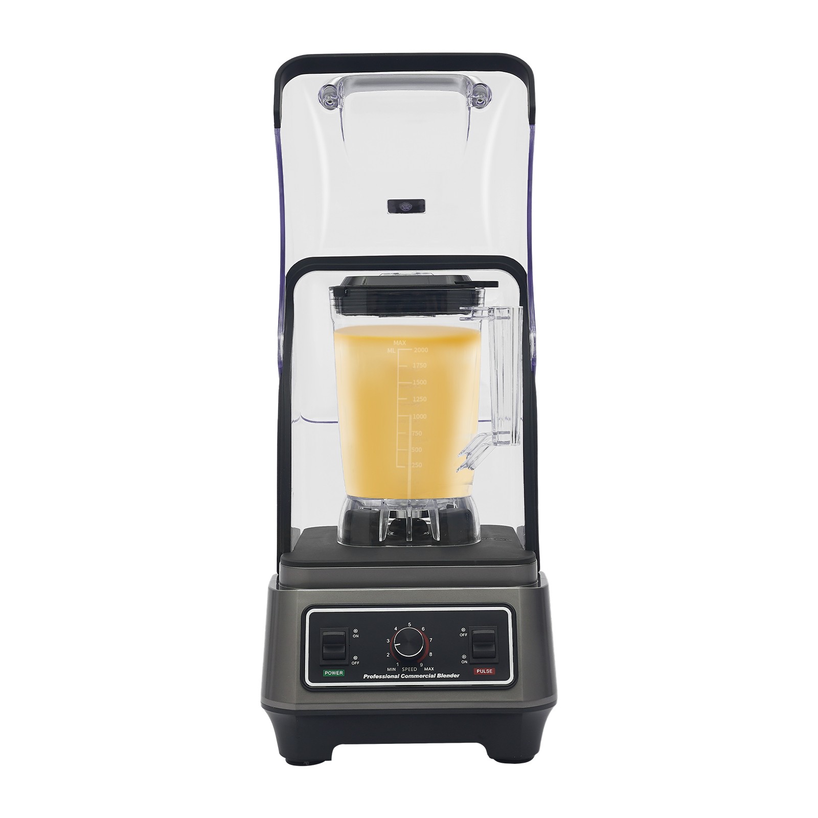 Multifunctional Blending Machine, Blender with Thick Shield, Commercial Blender