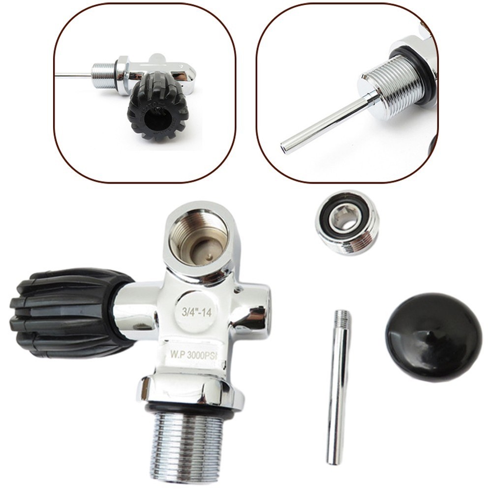 Tank Cylinder Diving Valve Study Compact Easy Installation Lightweight