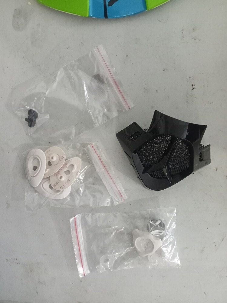 Visor Kit Thor 0132-0412 White Green