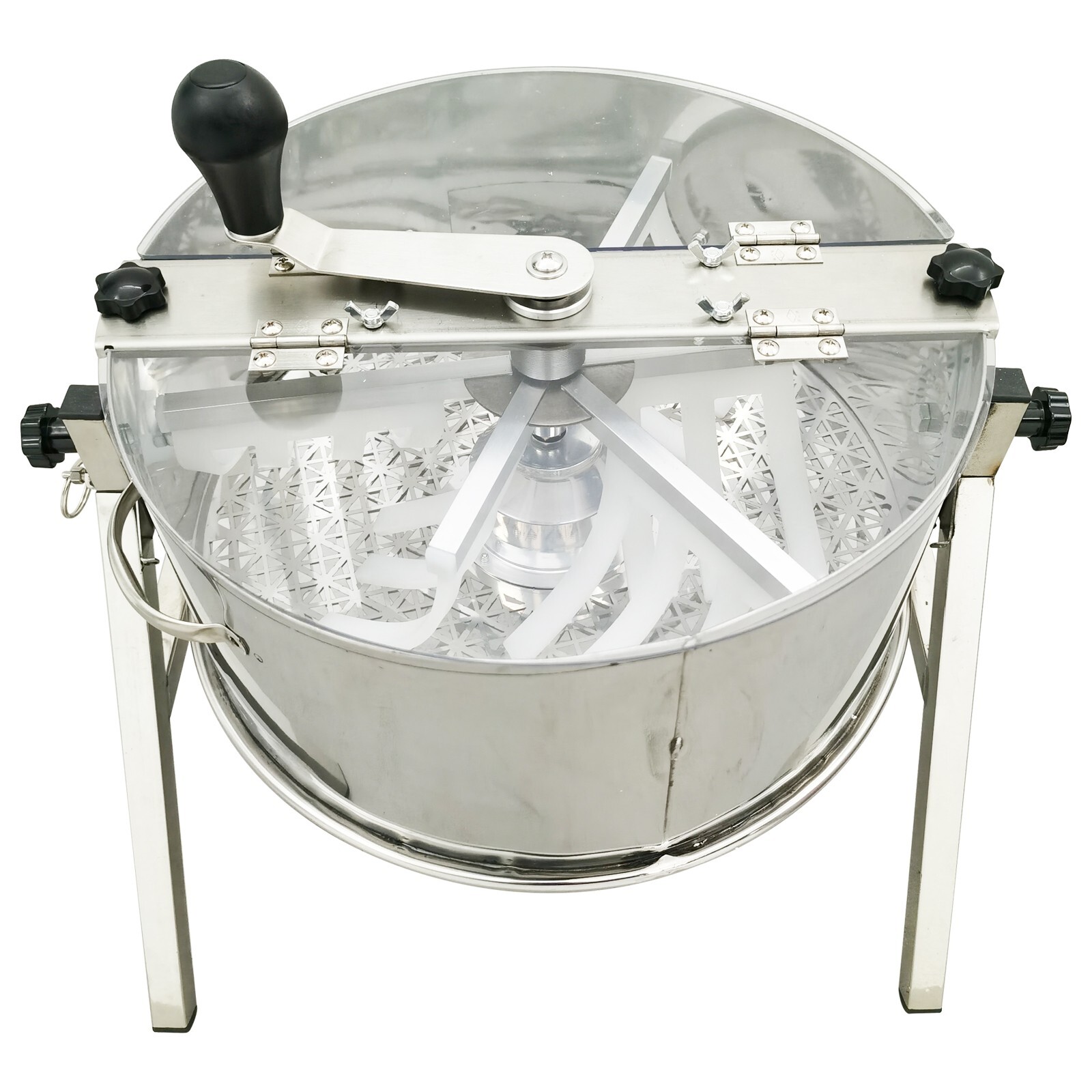 110V 16" 5.3Gal Electric/Manual Hydroponic Bud Leaf Trimmer Stainless Steel