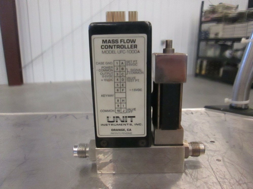 Unit UFC-1020A Mass Flow Controller MFC, BCL3, 10 SCCM, Refurb