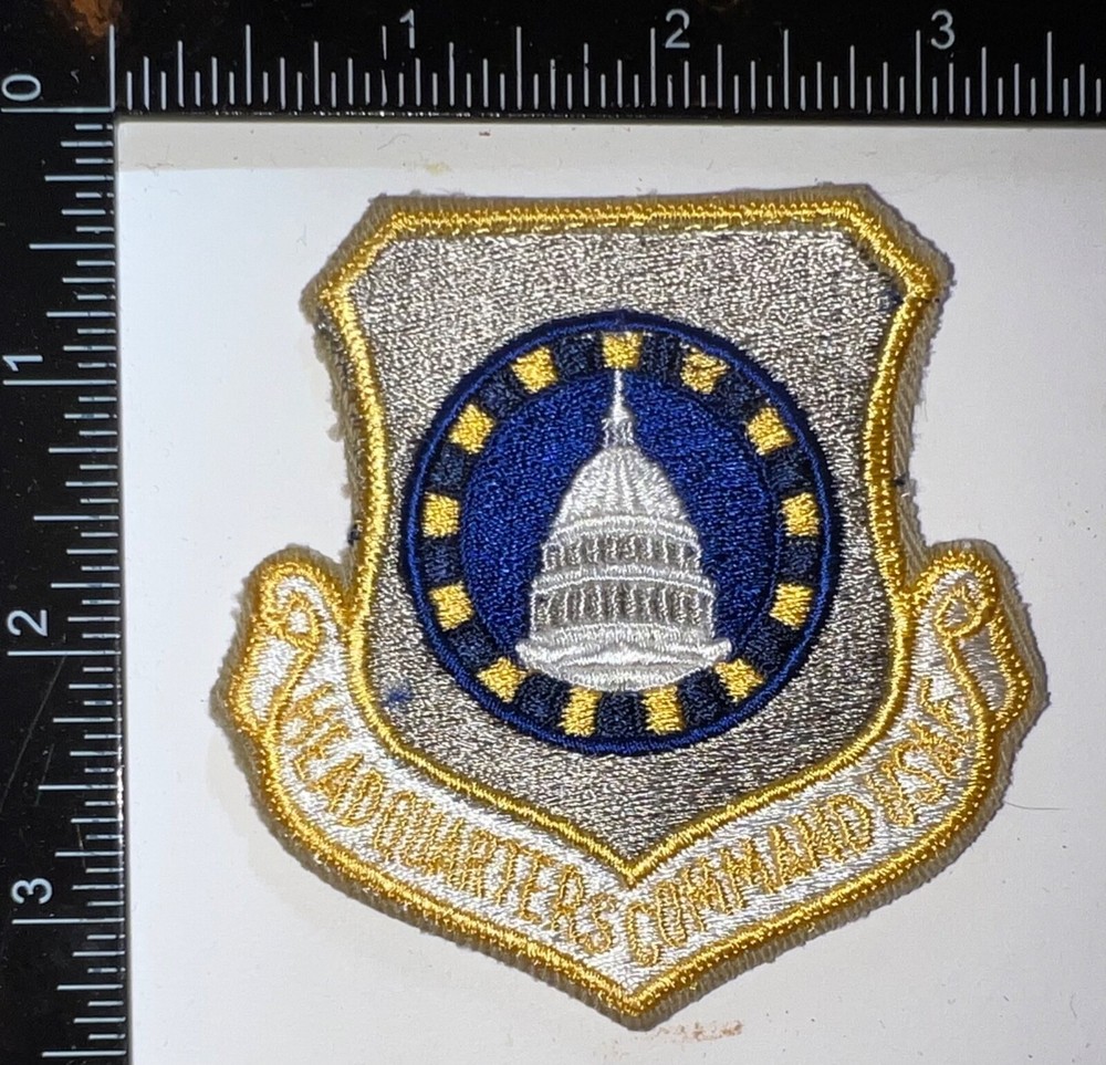 Cold War USAF US Air Force HQ Headquarters Command Patch