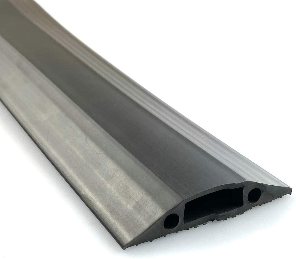 Black Cable Floor Protector / Cover /Protect Prevent a Trip HazardOn1shelf