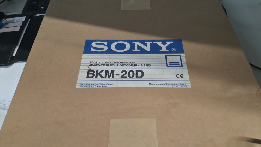 Sony BKM-20D Analog Digital Video Input Board SDI Decoder Input NEW