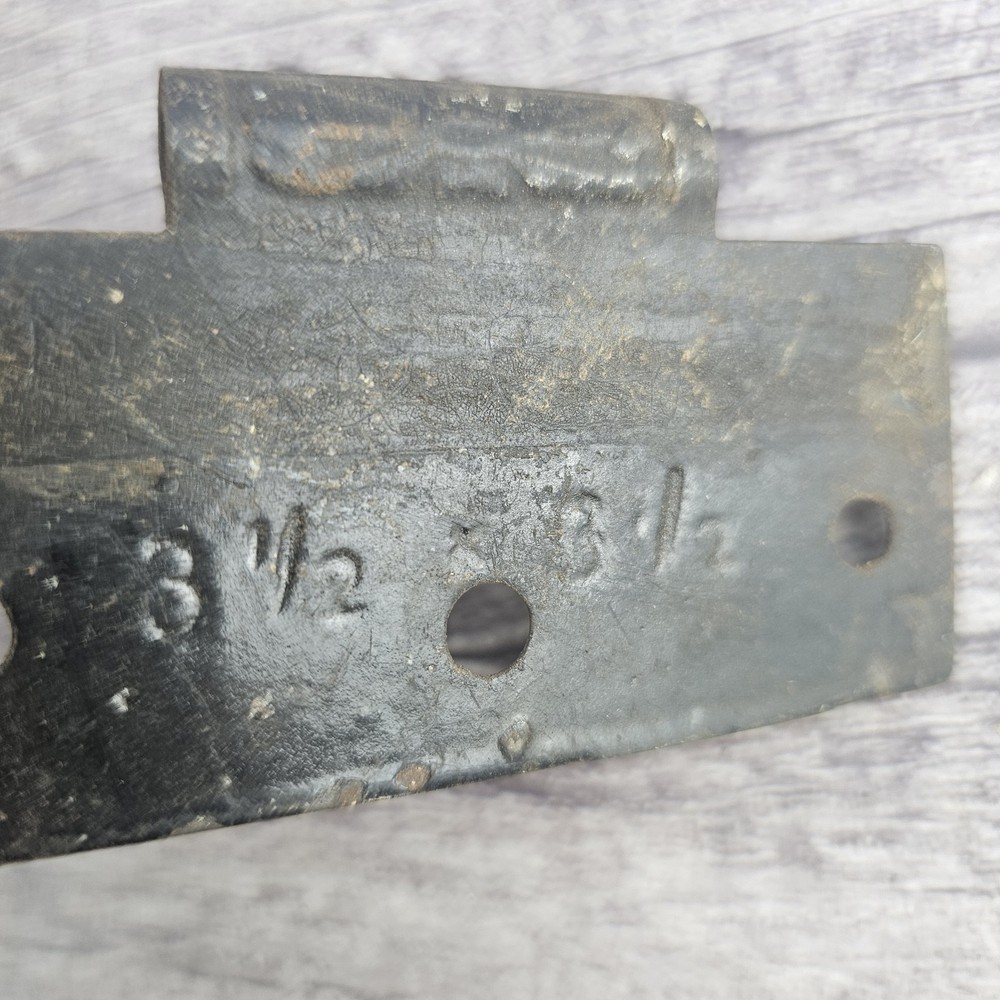 Vintage Decorative Cast Iron Hinge - Half Only - 3½" x 2”