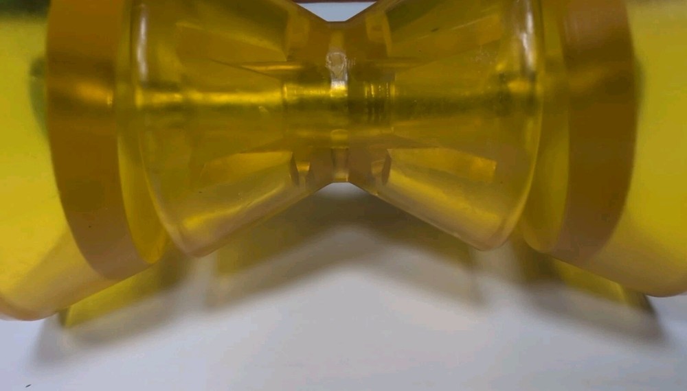 Boat Trailer Bow Roller 3" Yellow Gold