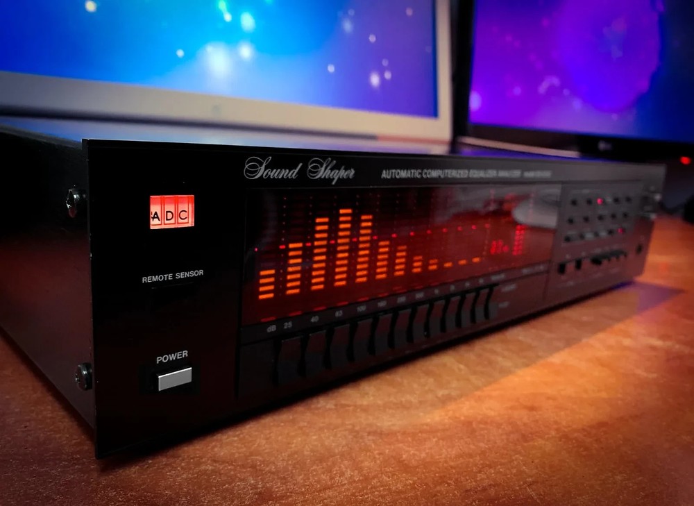 ADC SS-525X 🌈RaRe🌈 Vintage Stereo Frequency Equalizer