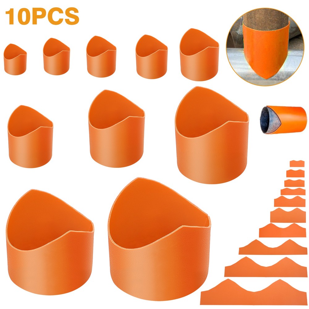 10x Pipe Saddle Template Cutting Guide 3/4"-8" for Welding Miter Cut Pipe Layout